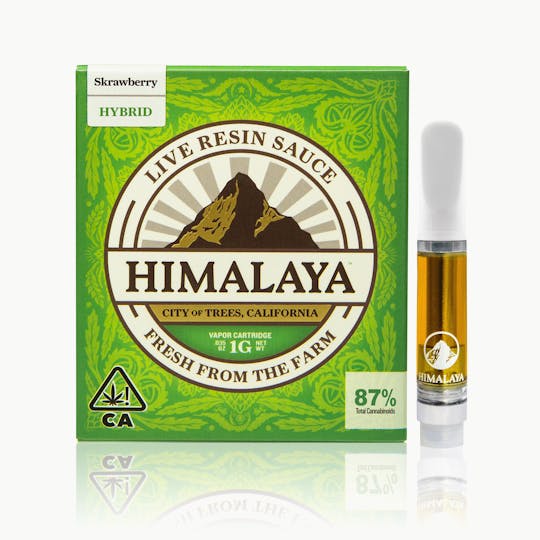 HIMALAYA - Sour Skrawberry (Live Sauce) Cartridge - 1G - 1