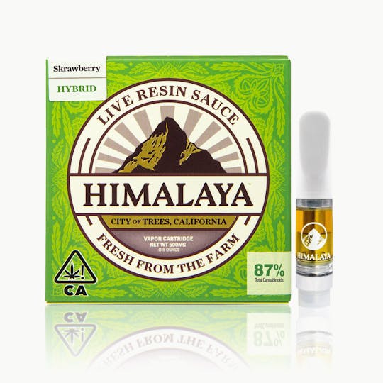 HIMALAYA - Sour Skrawberry (Live Sauce) Cartridge - 0.5G - 1