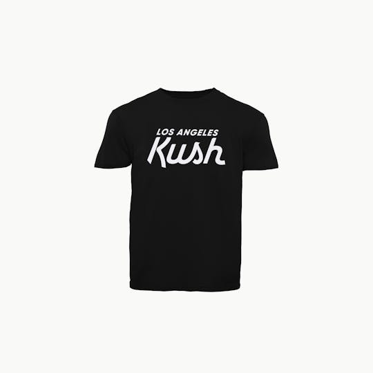 LA Kush - Los Angeles Kush - 2XL- Tshirt Black w/ White Sig - 1