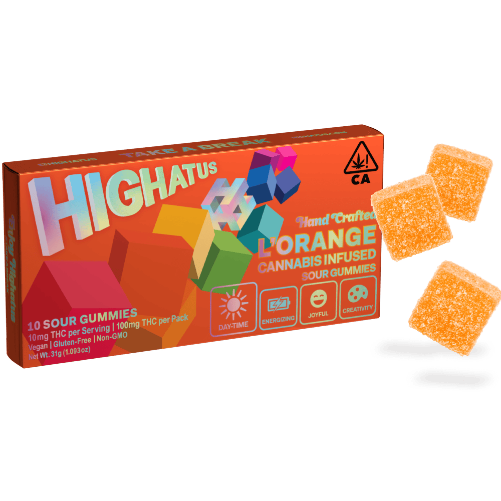 L'Orange Sour Gummy - Zaza Express | Weedmaps