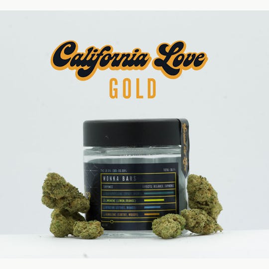 California Love - Wonka Bars - 3.5g - 1