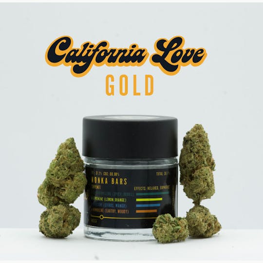 California Love - Wonka Bars - 1g - 1