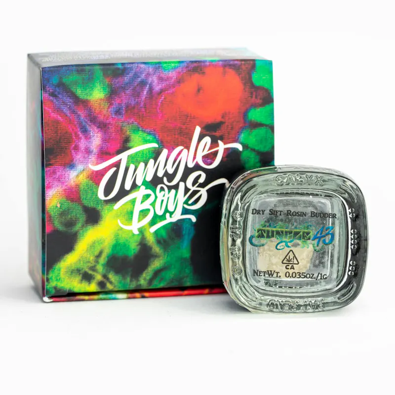 Jungle Boys Jungle 43 - 1g Dry Sift Rosin Budder concentrate