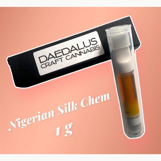 Daedalus Craft Cannabis - Nigerian Silk Chem- Cartridge - 1 gram - 1