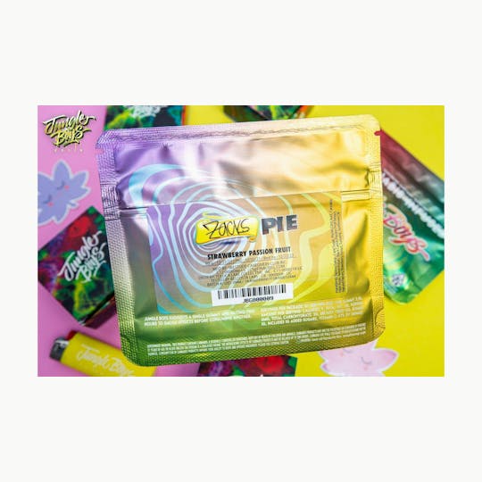 Jungle Boys - Jungle Boys | Zacks Pie (Strawberry Passion Fruit) - 100mg Rosin Gummies - 1