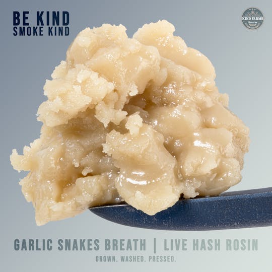 Kind Farms Reserve - Garlic Snakes Breath Live Hash Rosin - 1