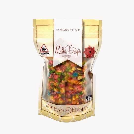 Medible Delights - Rosin Fruity Crispy Bites (Indica) - 1