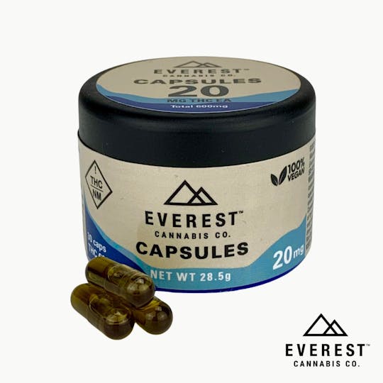 Everest Cannabis Co - Everest 600mg Capsules - 1