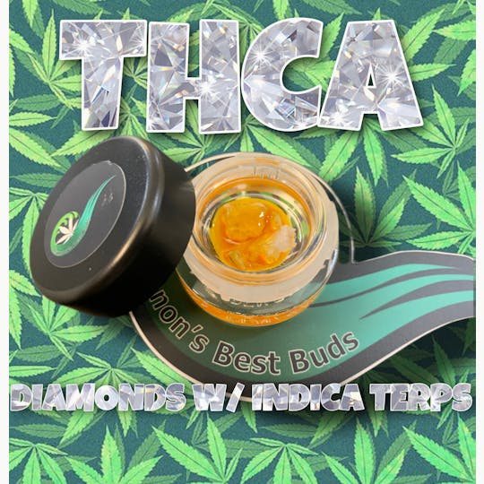 Shannon's Best Buds - THCA Diamonds with Indica Terp Sauce - 1