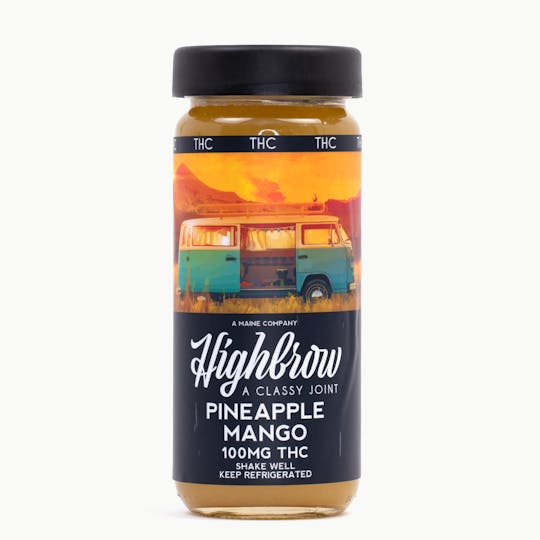 Highbrow - Highbrow Pineapple Mango Drink 100mg - Medical - 1