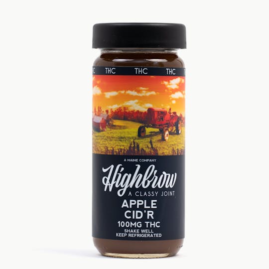 Highbrow - Highbrow Apple Cid'r Drink 100mg - Medical - 1