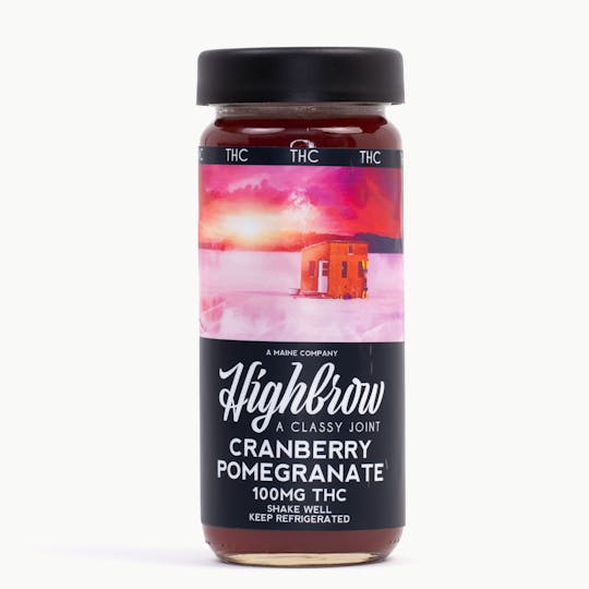 Highbrow - Highbrow Cranberry Pomegranate Drink 100mg - Medical - 1