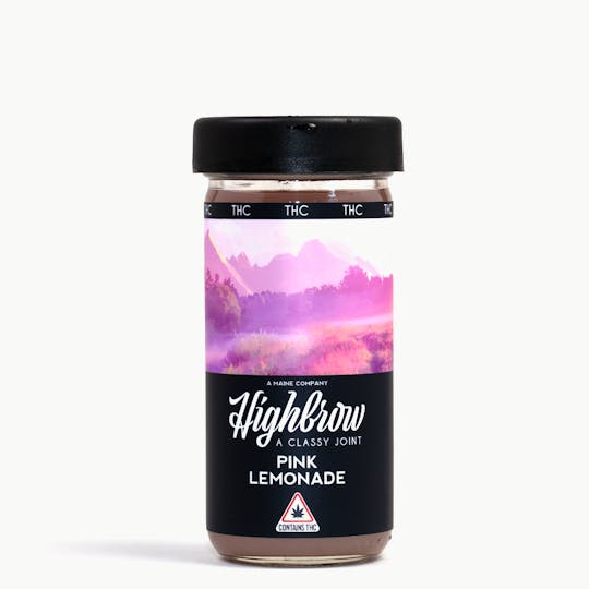 Highbrow - Highbrow Pink Lemonade Drink 100mg - Adult Use - 1