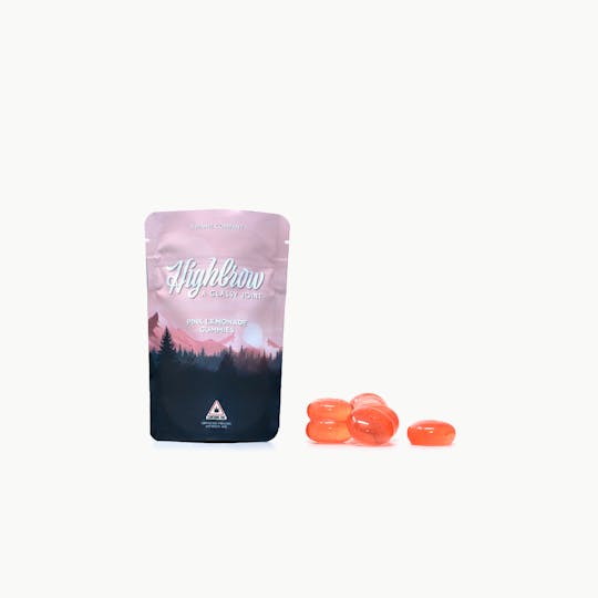 Highbrow - Highbrow Pink Lemonade Gummies 100mg - 1