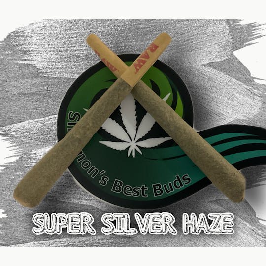Shannon's Best Buds - Super Silver Haze Full Bud Pre Roll - 1