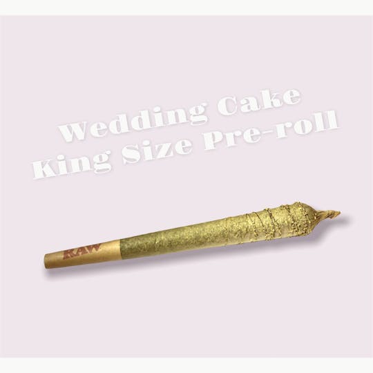 Daedalus Craft Cannabis - Wedding Cake Pre-Roll w/ Rosin & Kief Coating - King Size - Single - 1