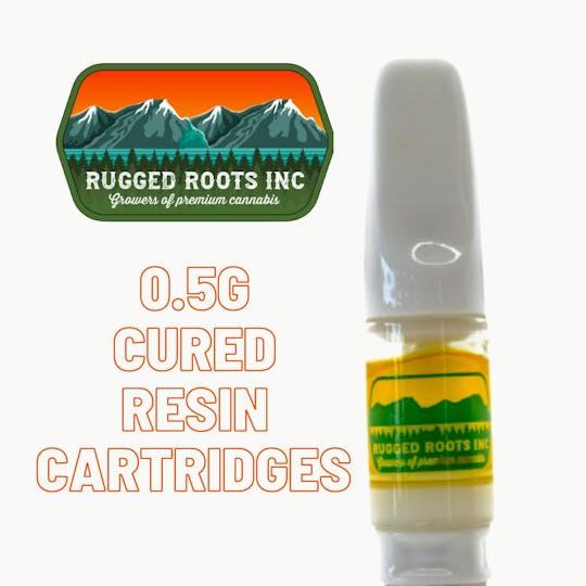 Rugged Roots - Rugged Roots - Cured Resin Dark Triple Chocolate Chip Cartridge 0.5g - 1