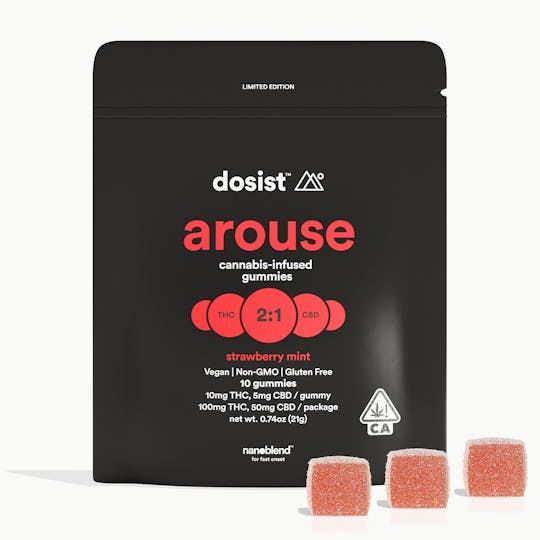 dosist - arouse strawberry mint by dosist - pouch - 1