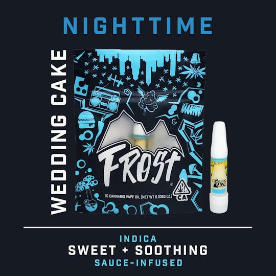 Frost - Sauce-Infused - Wedding Cake - 1g (76%THC Indica) - 1