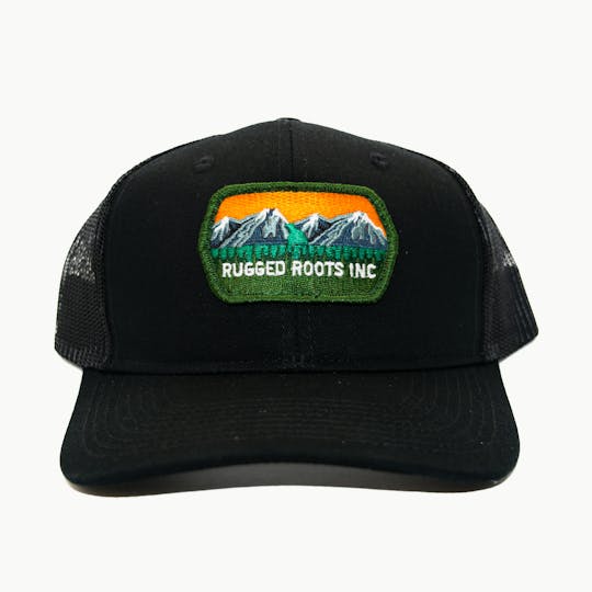 Rugged Roots - Rugged Roots | Trucker Hat Black Classic Logo - 1