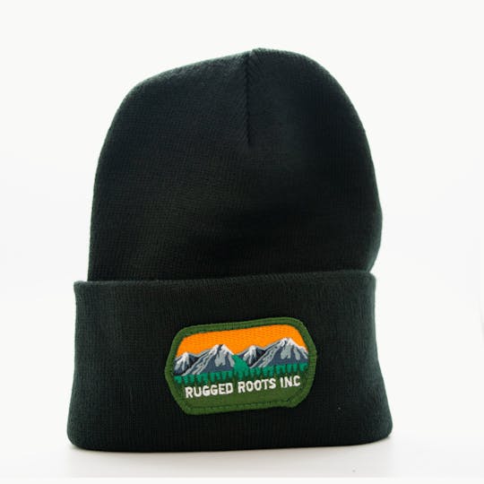 Rugged Roots - Rugged Roots | Black Rugged Beanie Classic Logo - 1
