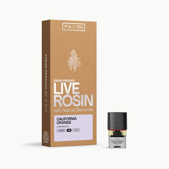 PAX - Live Rosin with Diamonds - California Orange 0.5g - 1
