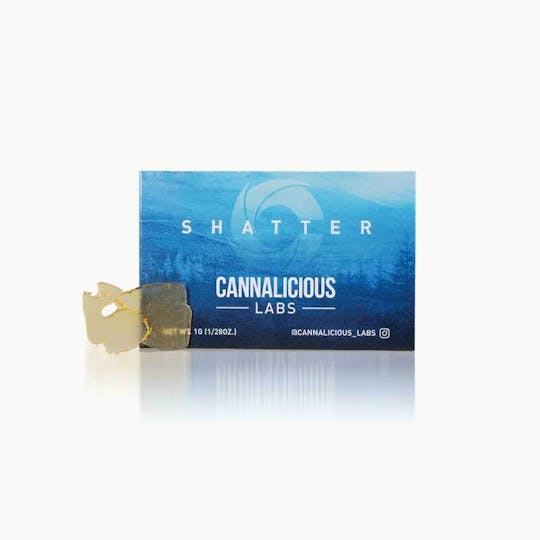 Cannalicious Labs - Banana Puddintain Shatter - 1