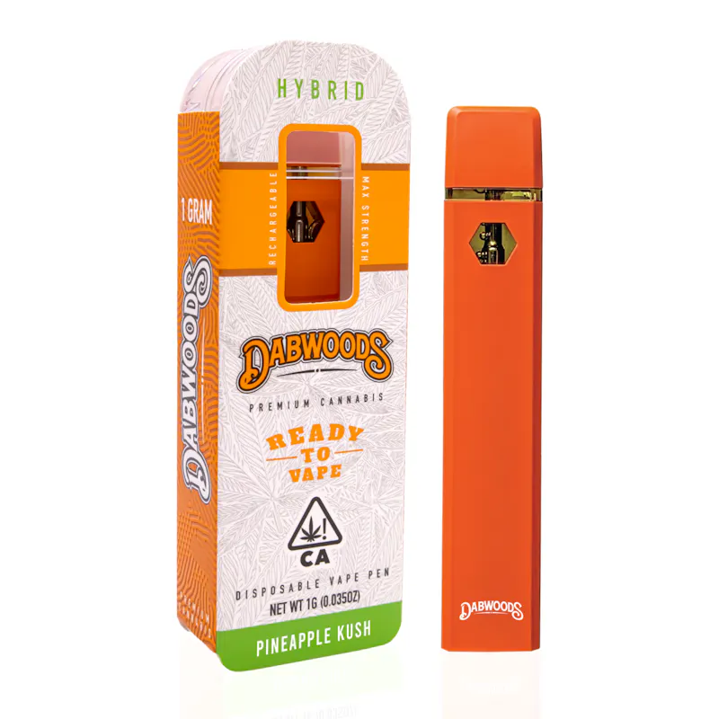 Dabwoods Pineapple Kush All-in-One 1g disposable