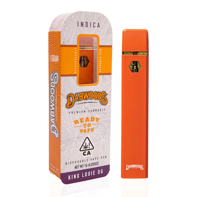 Dabwoods King Louie OG All-in-One 1g disposable