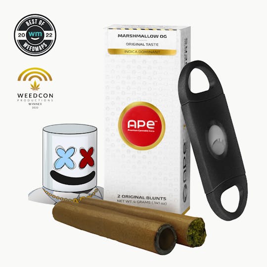 APE Premium Cannabis Corp - MARSHMALLOW OG - Double Blunt 4 g | .141 oz - 1