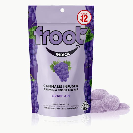 Froot - Froot Grape Ape Gummies - 100mg - 1