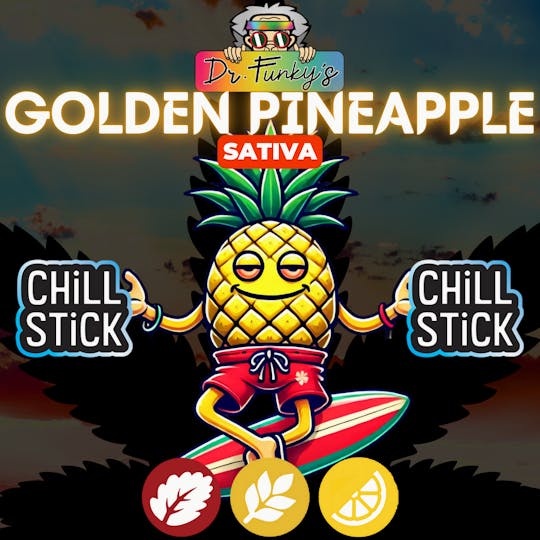 American Cannabis Company - Dr. Funky's Chill Stick Golden Pineapple 0.6g (Sativa) - 1