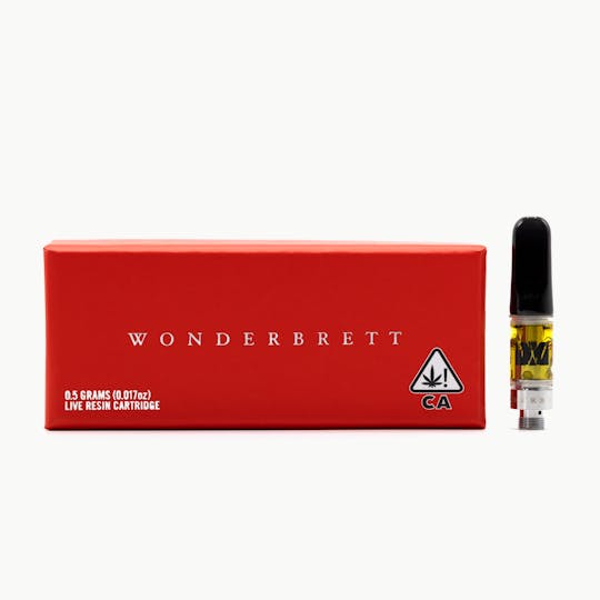 Wonderbrett - Strawberry Bliss Live Resin Vape Cartridge - 1