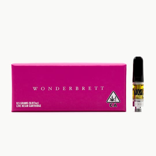 Wonderbrett - Pink Picasso Live Resin Vape Cartridge - 1