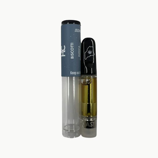 Indico - HIGHCOAST 1g Biscotti Distillate Cart - 1
