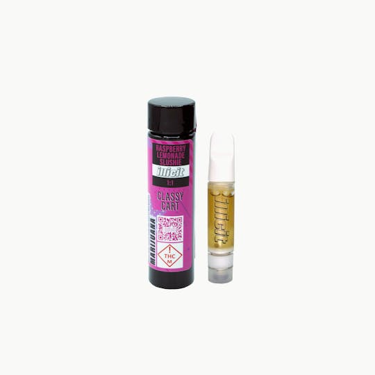 ILLICIT - 1:1 Raspberry Lemonade Slushie 1G Classy Cart (Sour) - 1