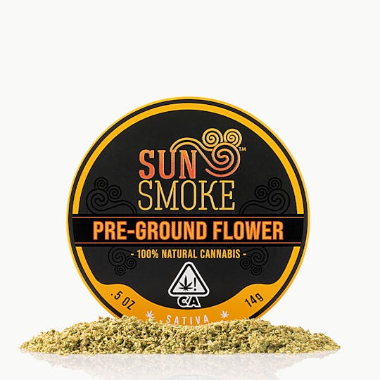 SunSmoke - Pre-Ground Flower 1/2oz Tin (Sativa) - 1