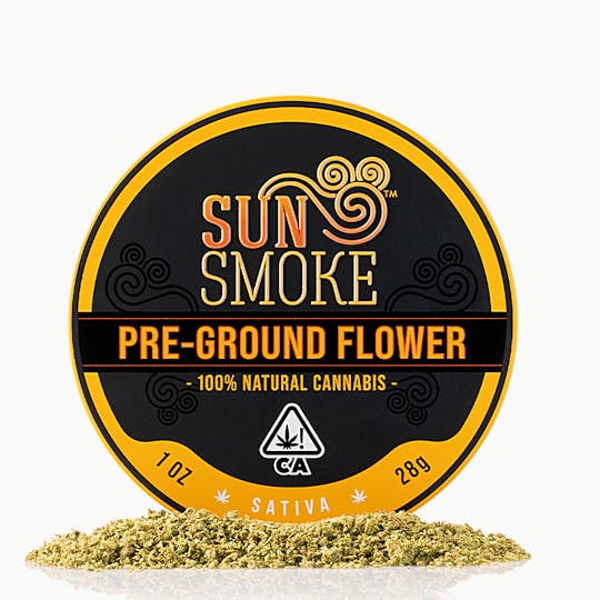 SunSmoke - Pre-Ground Flower 1oz Tin (Sativa) - 1