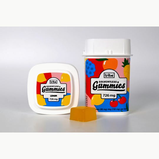 Tribe - Lemon Gummies - Indica - 66mg/ea - 11pk - 726mg Total - 1