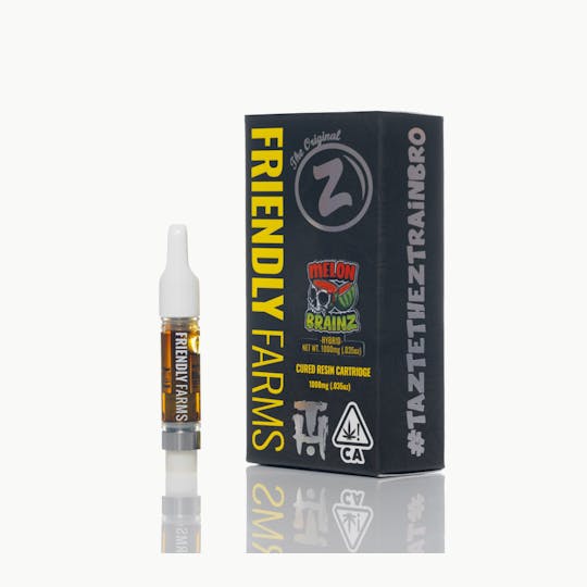 Friendly Brand - TH/FF - Melon Brainz - 1g Cured Resin Cartridge - 1