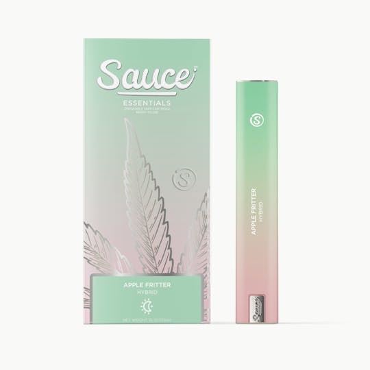 Sauce. - Sauce Essentials - Apple Fritter - 1G Live Resin AIO (CA, CO, NV, OR) - 1
