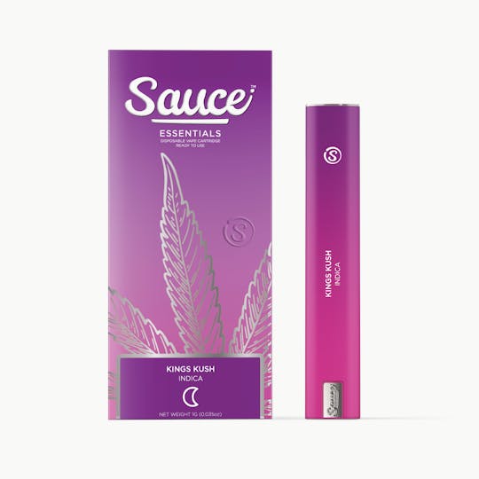 Sauce. - Sauce Essentials - Kings Kush - 1G Live Resin AIO (CA, CO, NV, OR) - 1