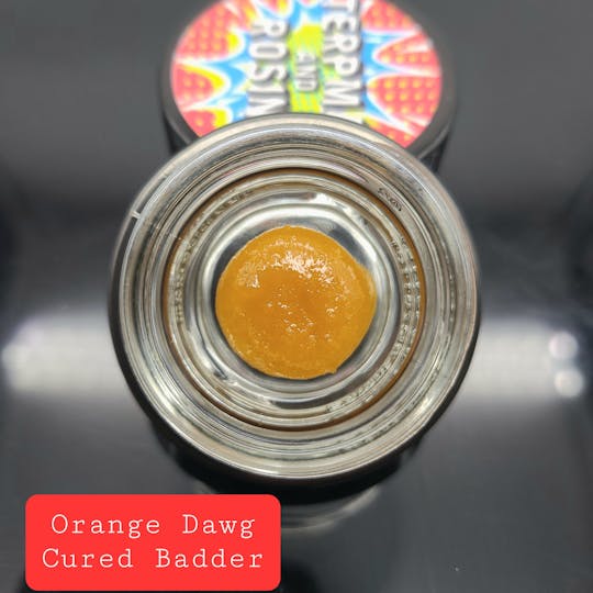 Terpman & Rosin - Orange Dawg Cured Badder - 1