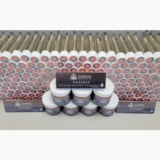Trusty Transportations - Sunrise Creme de Luna set: includes -8th, one gram joint, one gram hash - 1