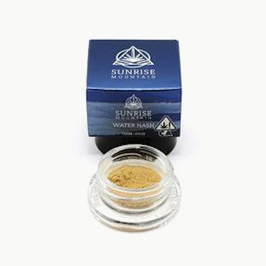 Trusty Transportations - Luna Bubble Hash (Sunrise Mountain) 1 Gram Concentrate (69% THC, Indica) - 1