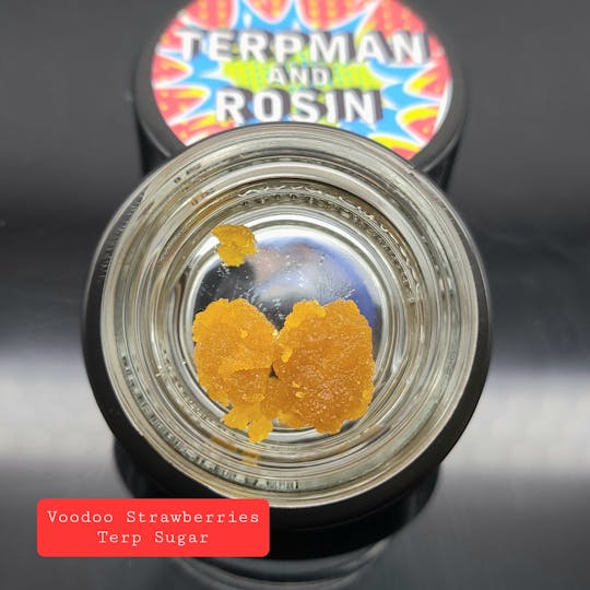 Terpman & Rosin - Voodoo Strawberries Terp Sugar - 1