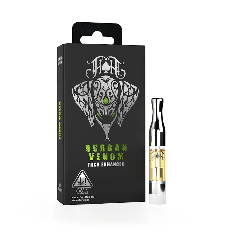 Heavy Hitters Durban Venom THCv Limited Edition Cart [S]