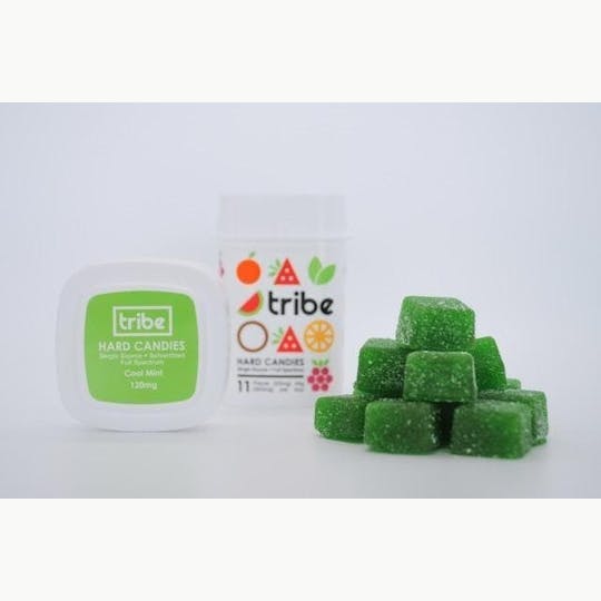 Tribe - Cool Mint Candies - Indica - 120mg/ea - 11pk - 1,320mg Total - 1