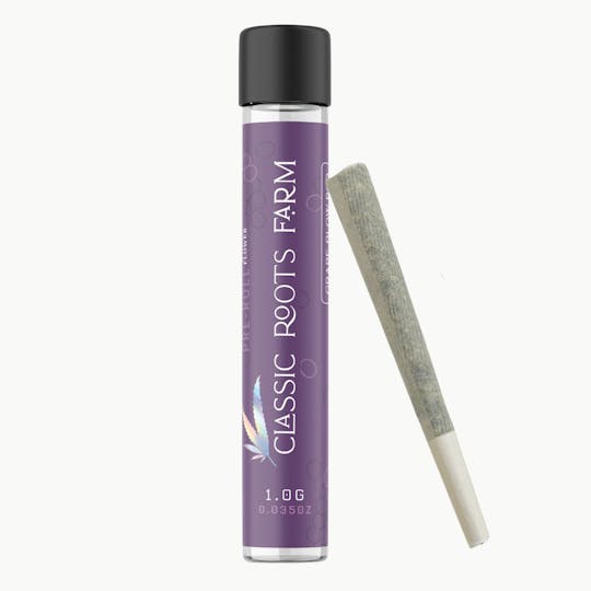 Classic Roots Farm - Grape Blow Premium Pop Pre-Roll - 1