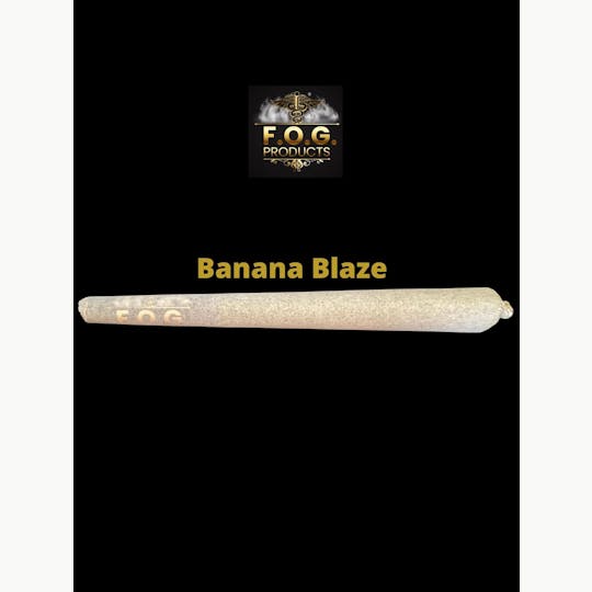 FOG Products - Banana Blaze pre roll 1G+ - 1